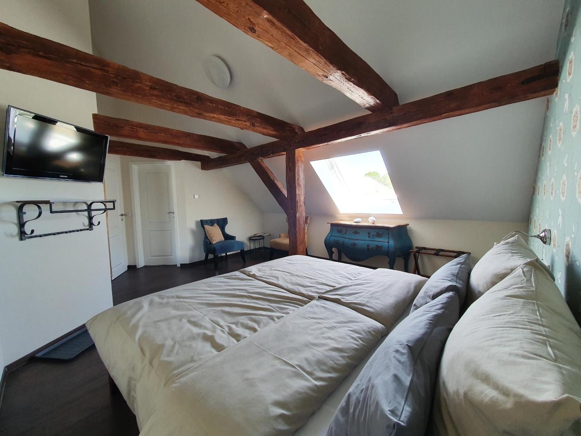 Schmiede1860 Bed & Breakfast Gross Dratow Oda fotoğraf
