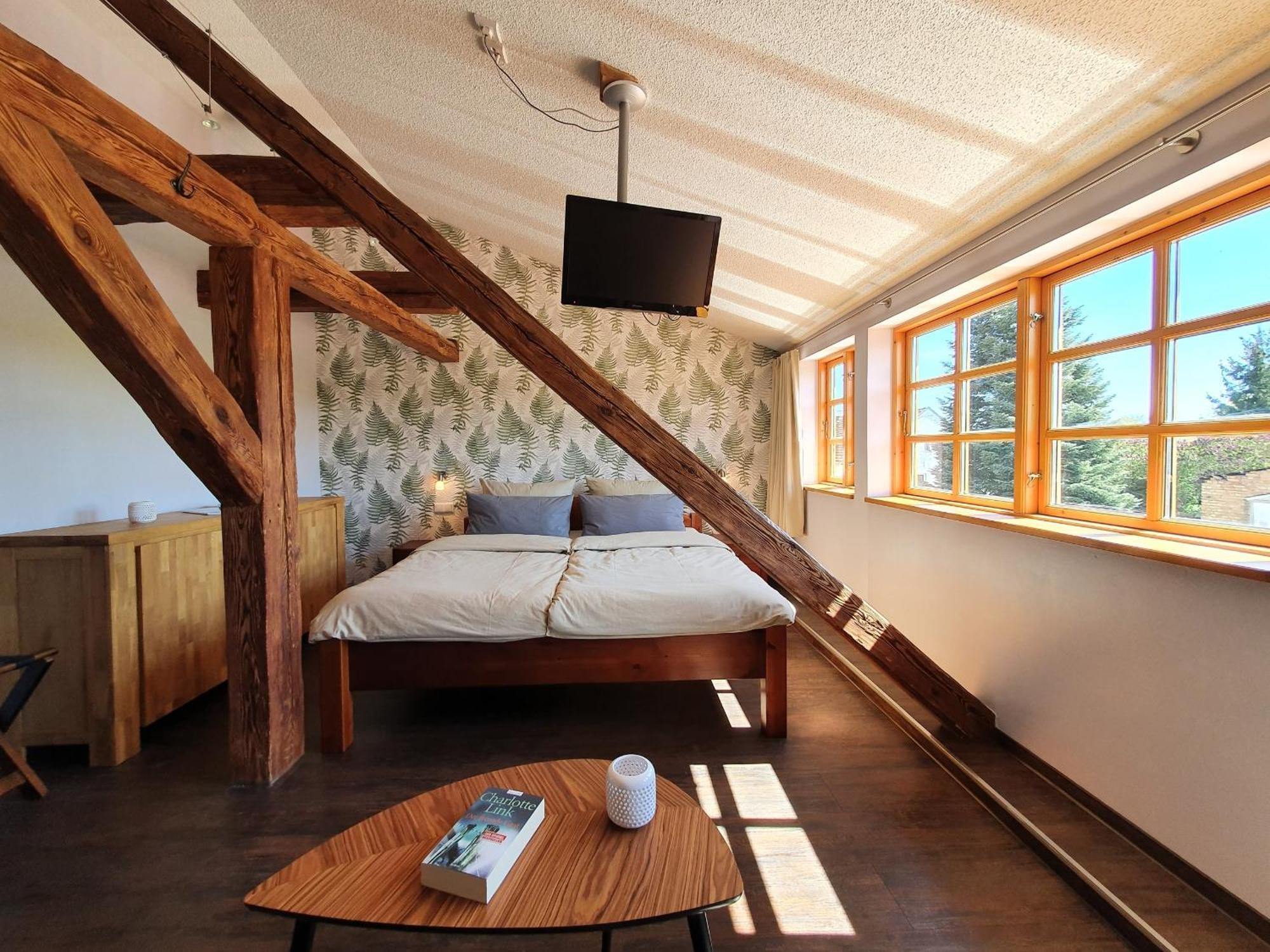 Schmiede1860 Bed & Breakfast Gross Dratow Oda fotoğraf